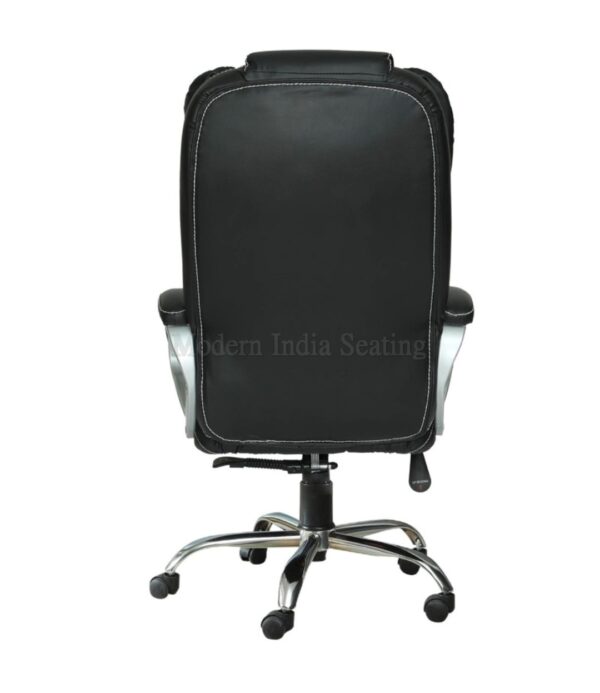 Black Contrast Stitch Executive Chair - Image 6