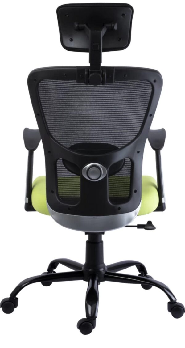  Light green fabric seat