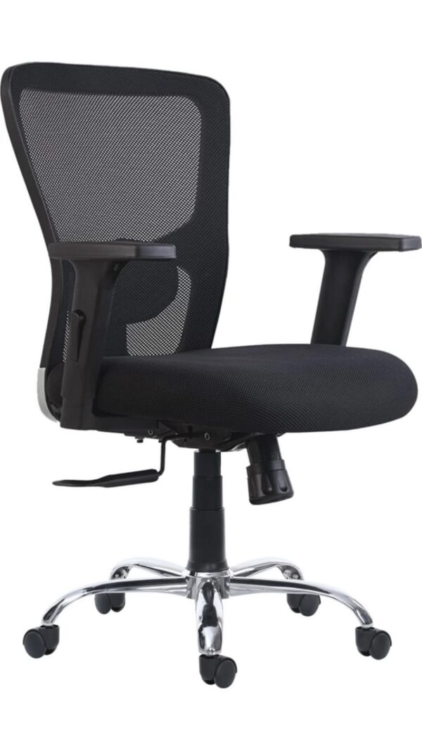  Black mid-back mesh chair [cite: 15]