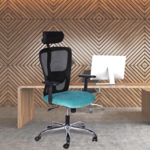  Teal high-back mesh chair [cite: 17