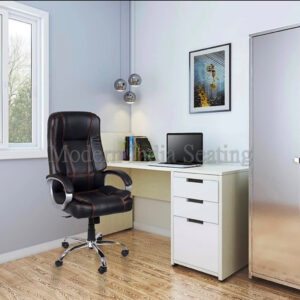  Black/brown plush executive chair [cite: 18]