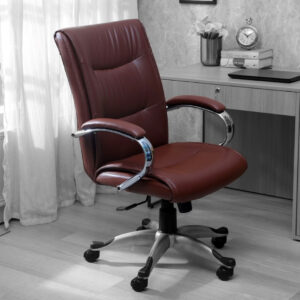  Brown mid-back office chair [cite: 26