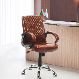  Brown diamond quilted chair [cite: 32]