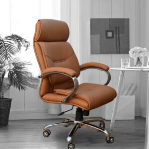  Tan plush executive chair [cite: 36