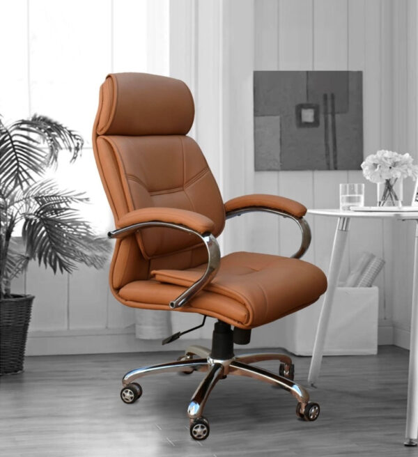  Tan plush executive chair [cite: 36