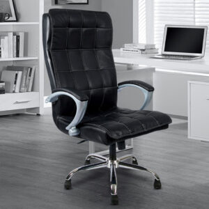  Black quilted executive chair [cite: 37