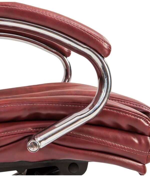  Luxurious high-back leatherette design