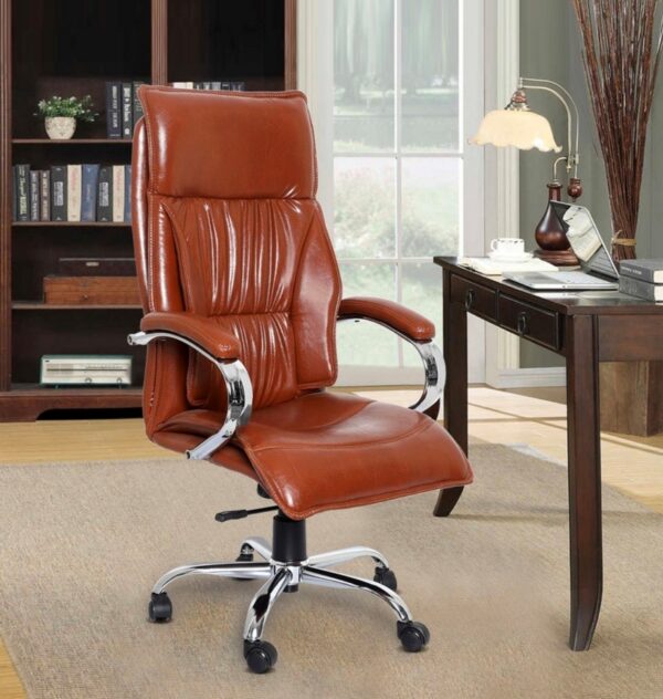  Tan plush executive chair (v2) [cite: 136]