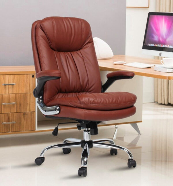  High-back adjustable arm design