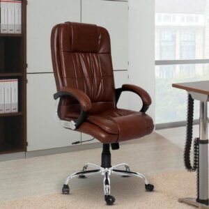  Brown plush manager chair (v2) [cite: 132]