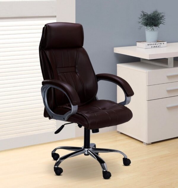  Dark brown executive chair [cite: 58