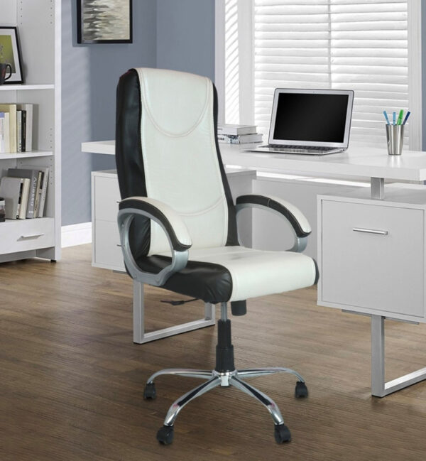  Two-tone black & white chair [cite: 24]