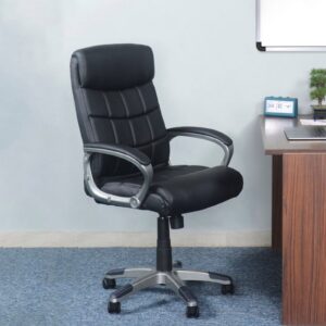  Black square stitch chair [cite: 120]
