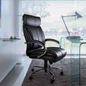  Black plush executive chair [cite: 120]