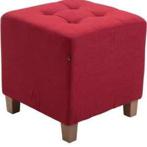  Red fabric square puffy [cite: 200]