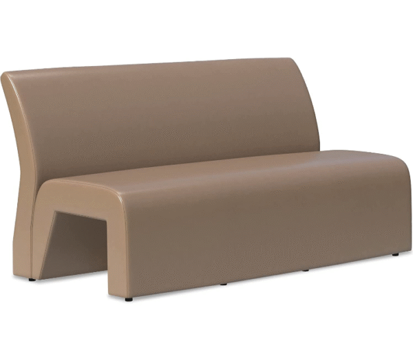 Muddy Brown Modular Sofa Section